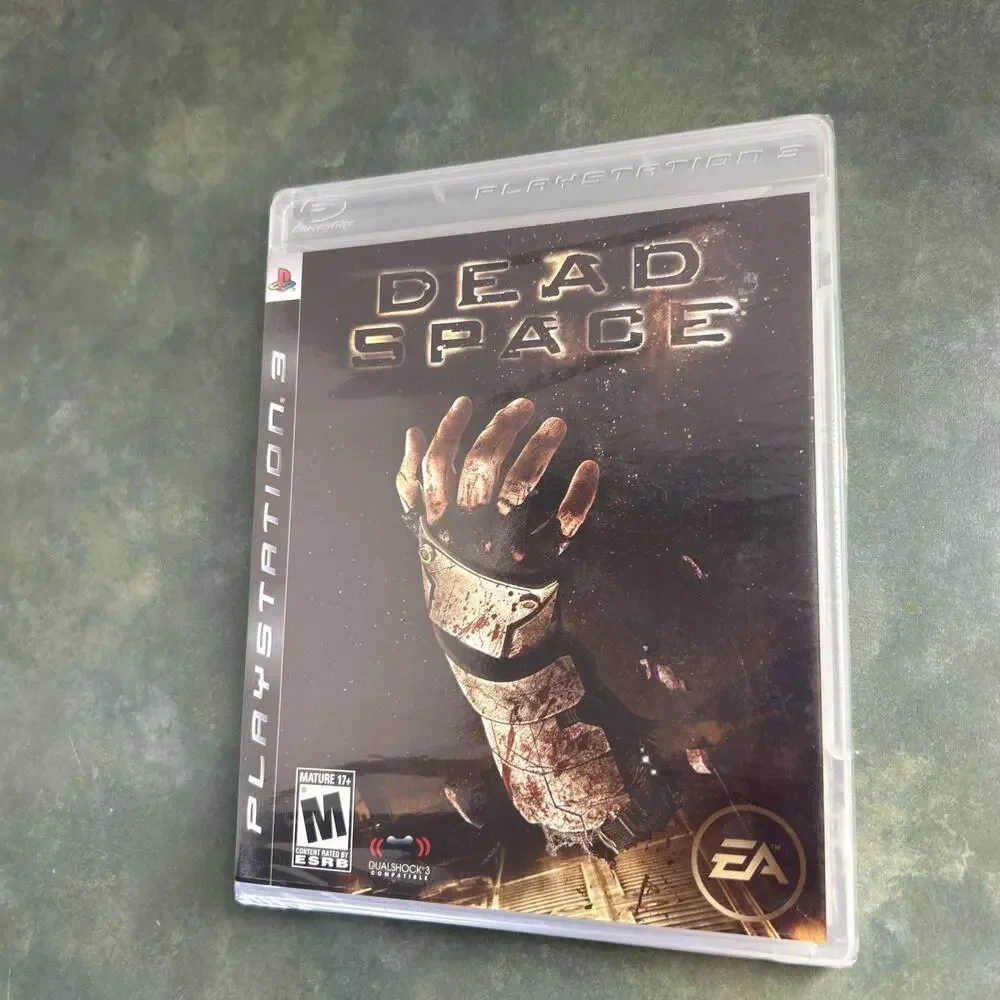 Dead Space PS3 PlayStation 3 2008 EA New Sealed Shrink Wrap Torn Sticker READ